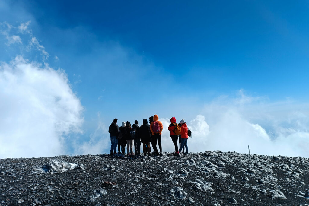 Valle del Bove nord - Summit Etna